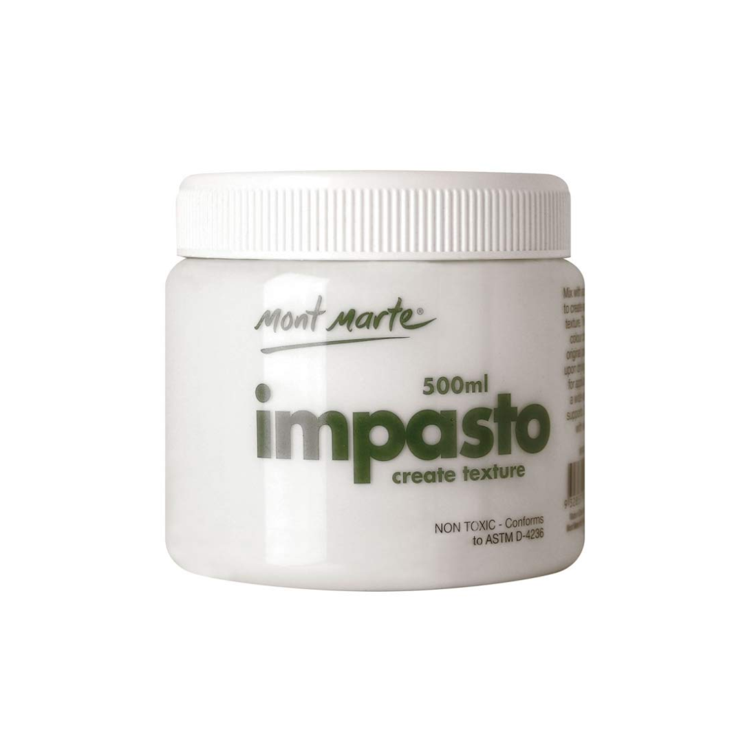 Mont Marte Impasto 500ml White