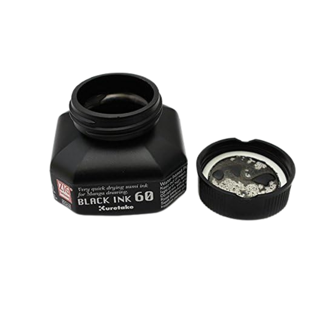 Zig Magna Drawing Black Ink 60ml