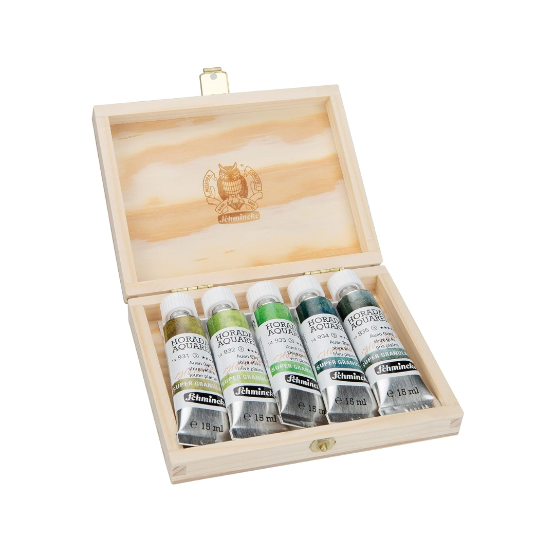 Schmincke Horadam Aquarell Super Granulation Set 5x15ml (Shire)