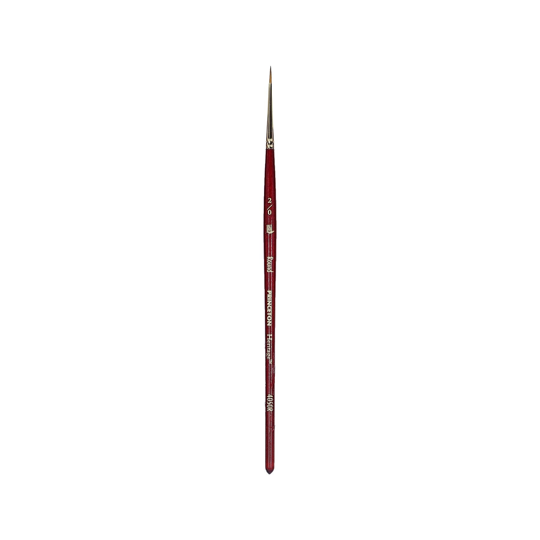 princeton heritage round brush size 2/0