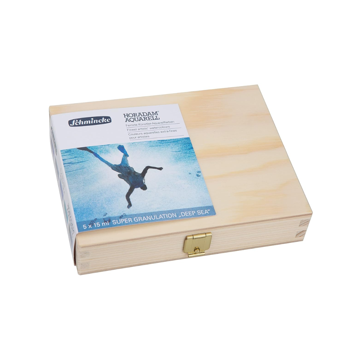 Schmincke Horadam Aquarell Super Granulation Set 5x15ml (Deep Sea)