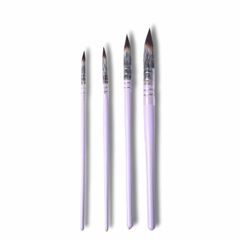 Stationerie Mop Brush Set of 4 , Mangosta