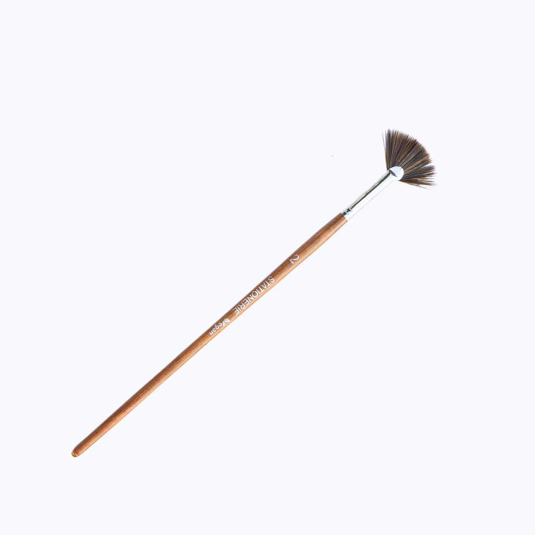 Stationerie FAN BRUSH VEGAN SYNTHETIC 2