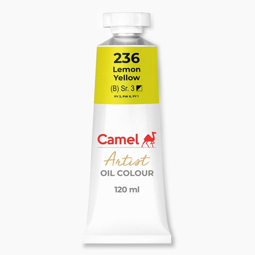 Camel Artist Oil Colours (individual tube of 120ml)