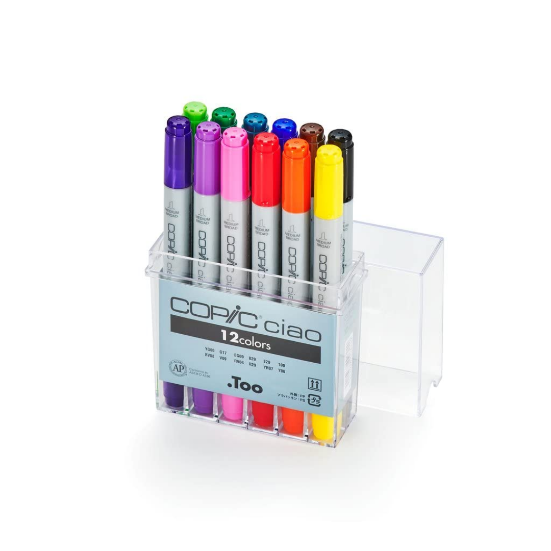 Copic Ciao 12 Color Set