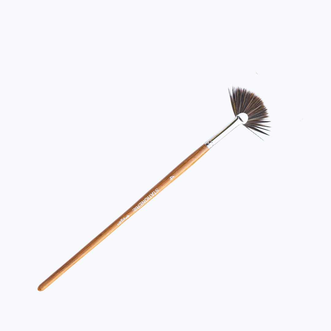 Stationerie FAN BRUSH VEGAN SYNTHETIC 4