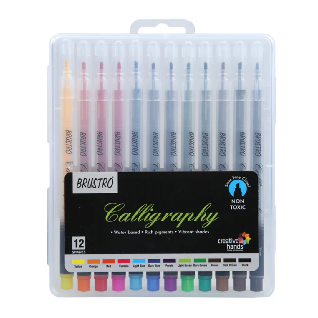 Brustro Calligraphy Pen Set of 12