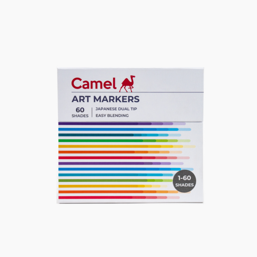 Camel Art Markers Assorted 60 shades (1–60)