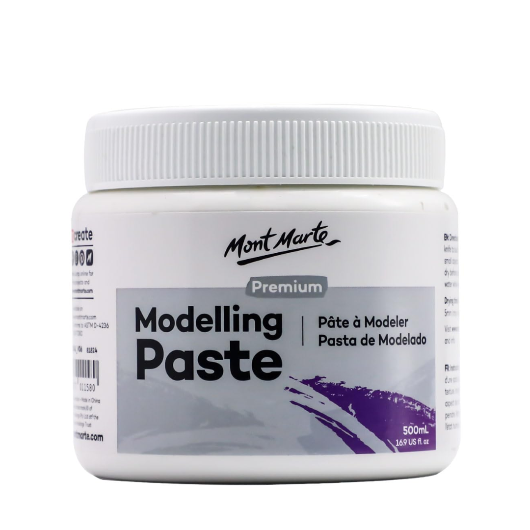 Mont Marte Modelling Paste   500ml (White)