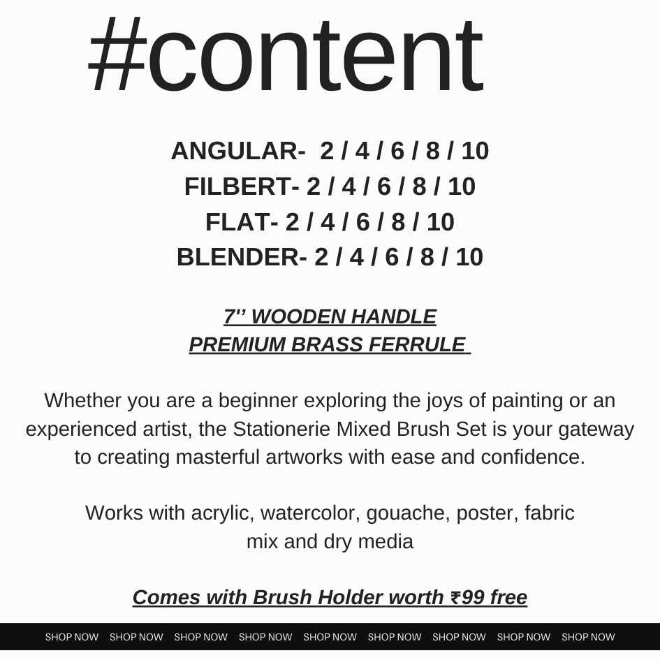 Stationerie Filbert Set Of 5 Velour Mix Media