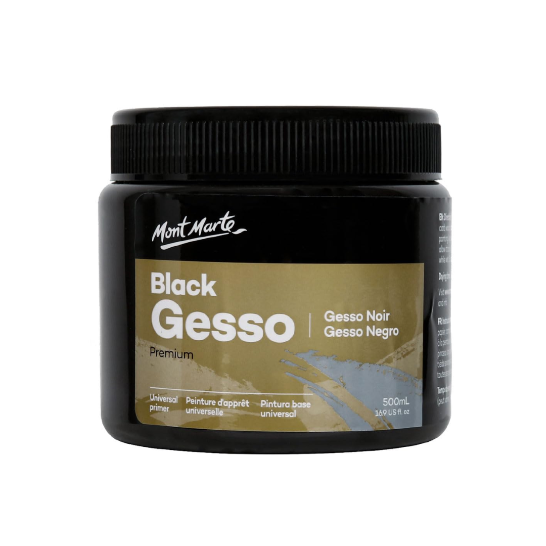 Mont Marte Gesso 500ml Black