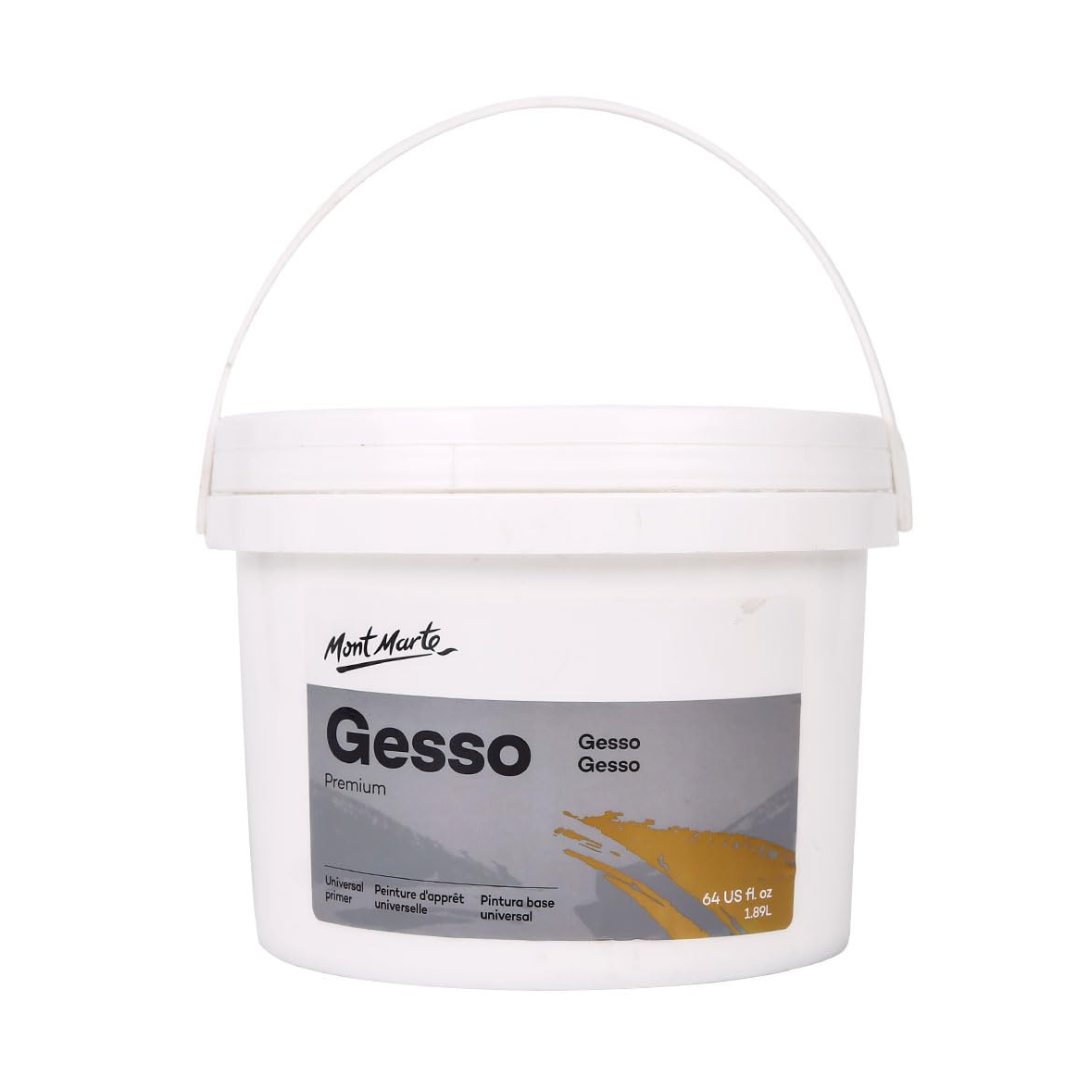 Mont Marte Gesso Tub 64oz 1.8 Litre