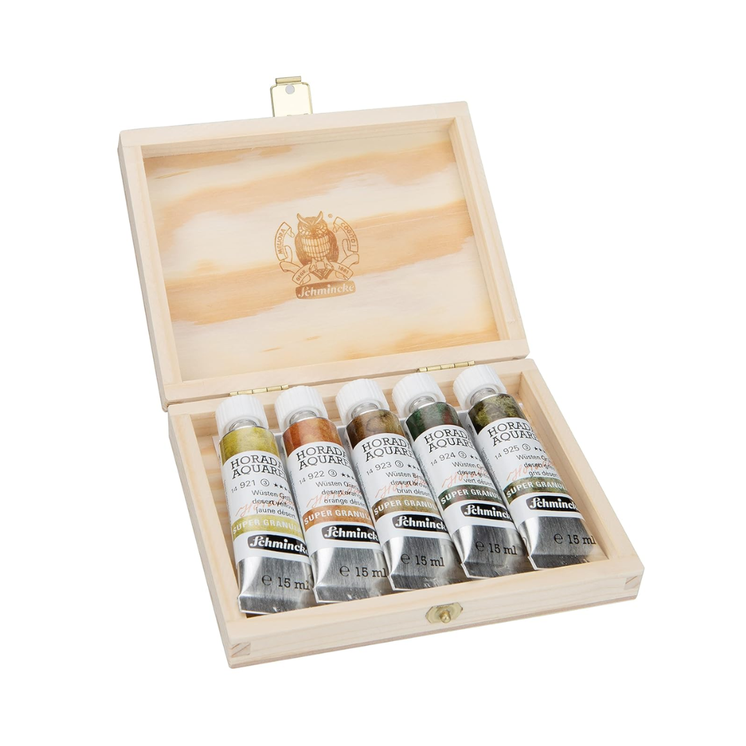 Schmincke Horadam Aquarell Super Granulation Set 5x15ml (Desert)