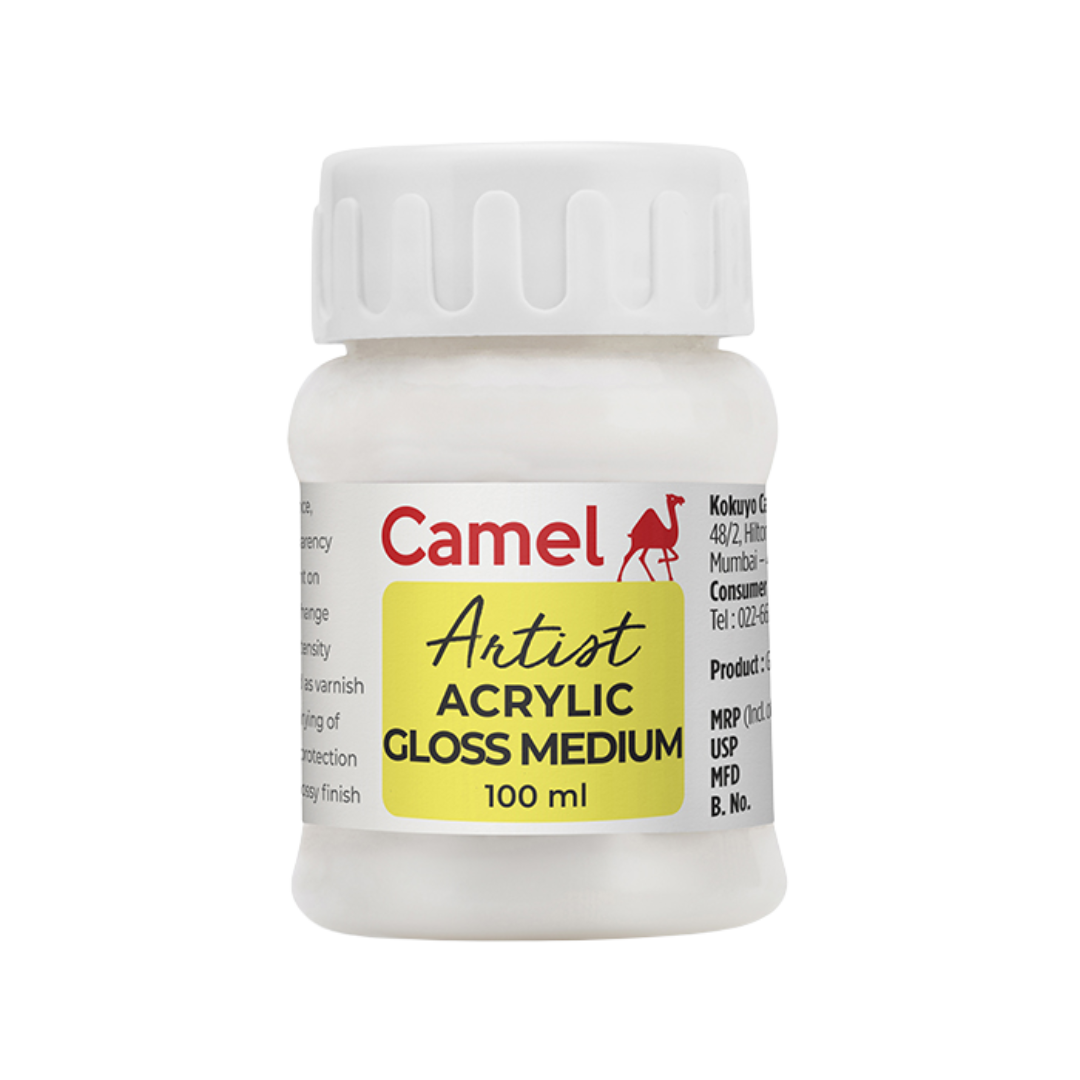Camel Acrylic Gloss Medium (100ml)