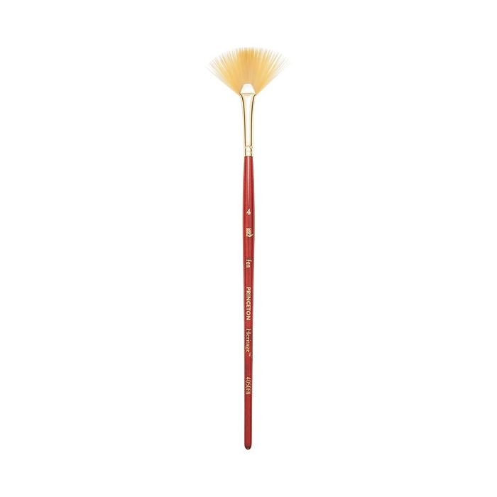 Princeton Heritage Brush, Fan, Size 4