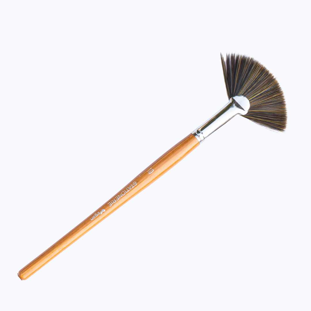Stationerie FAN BRUSH VEGAN SYNTHETIC 12