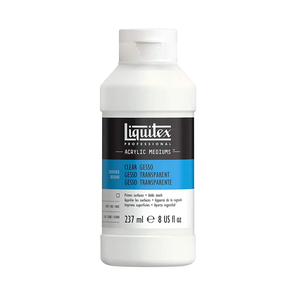 Liquitex Clear Gesso Acrylic Mediums Professional 237Ml