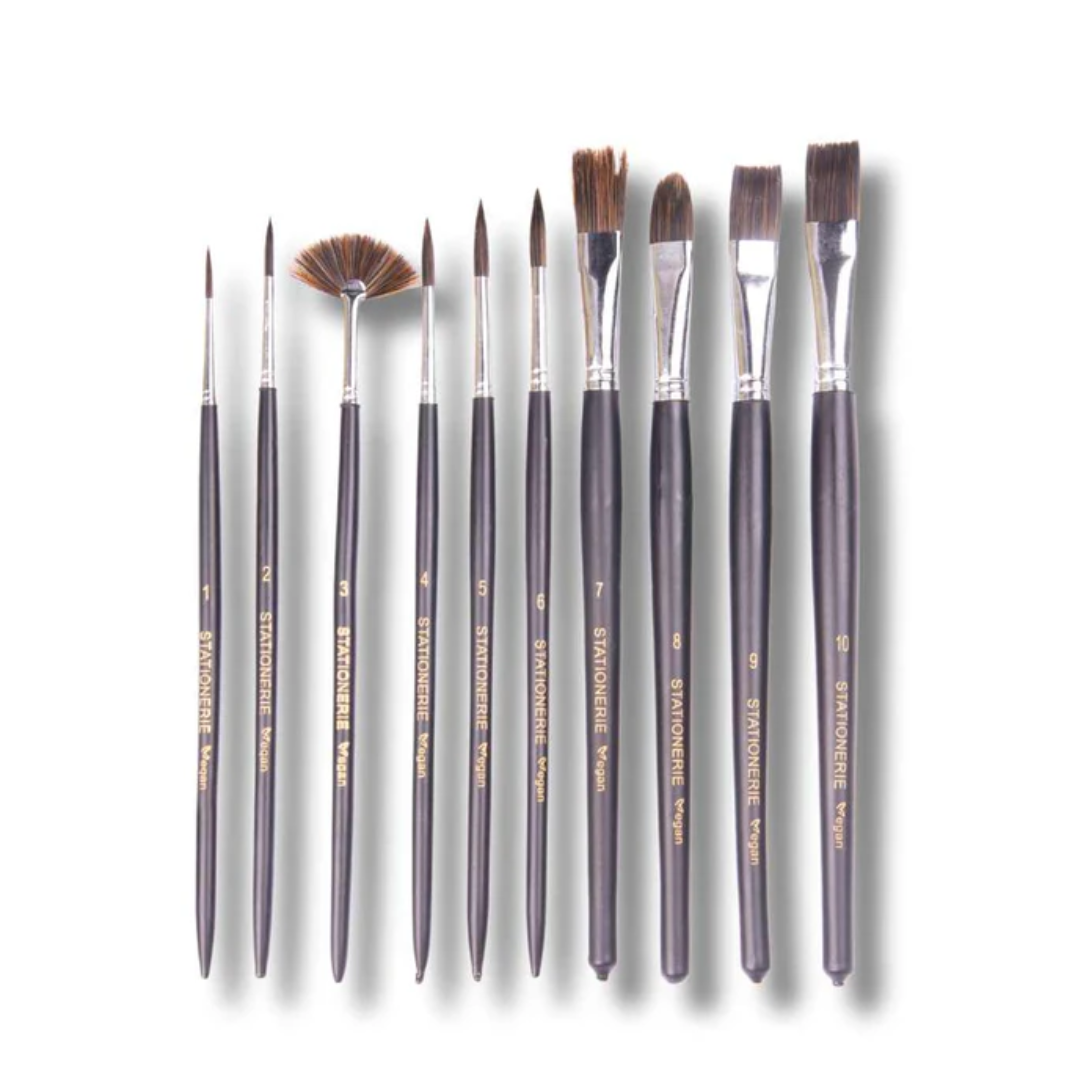 Stationerie Mix 10 Set Mix Media Brush