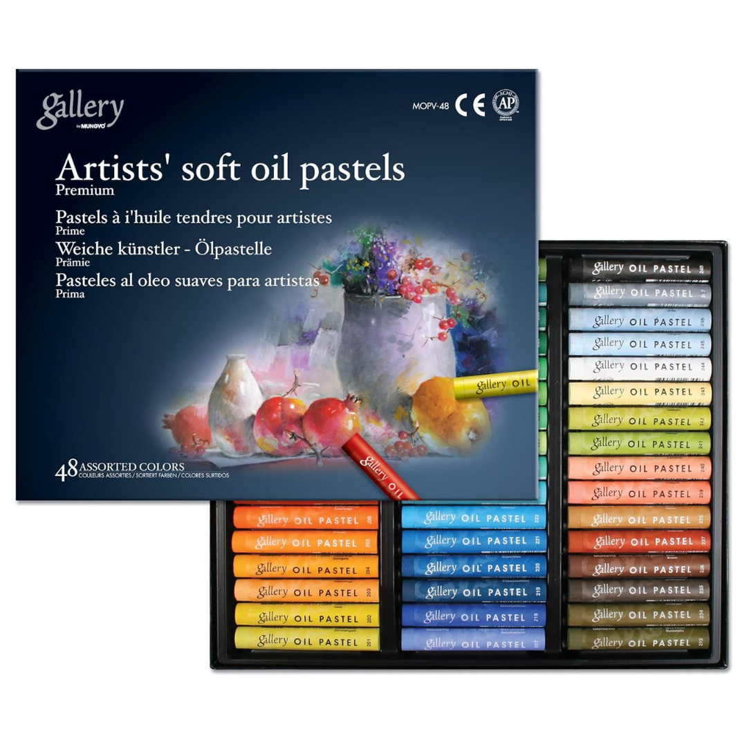 Mungyo Gallery Soft Oil Pastels 48 PCS