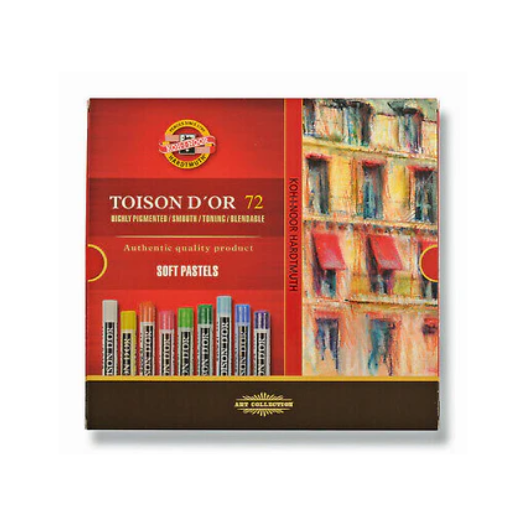 Kohinoor TOISON D' OR Artist's Soft Pastel Set of 72