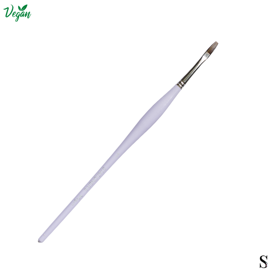 Stationerie Signature Flat Synthetic Brush 1 (Handle Color May Vary On Availability)