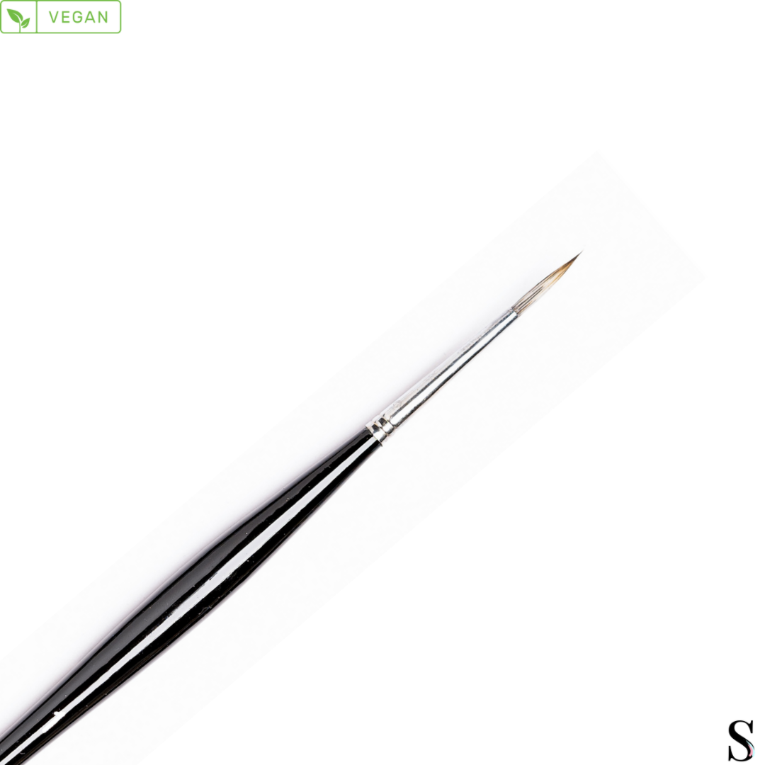 Stationerie Short Liner Brush 1 (Handle Color May Differ)