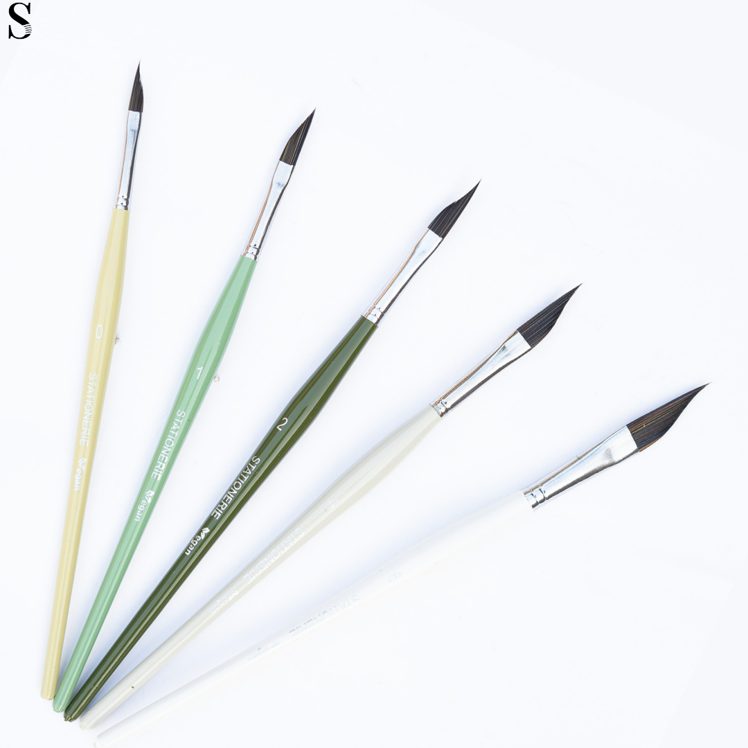 Stationerie Petal Pyramid Set Of 5 Forest Patel Edition