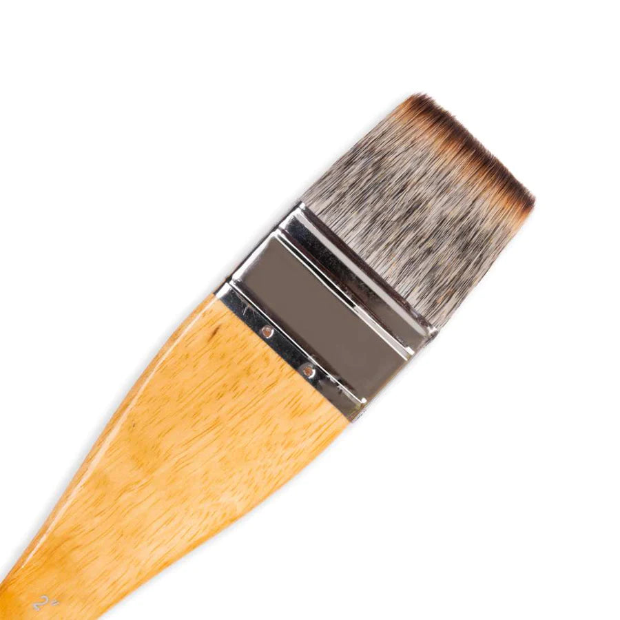 Stationerie Hake Brush 2 Inch (3rd Gen AquaSync Vegan Mix Media Soft Bristle)