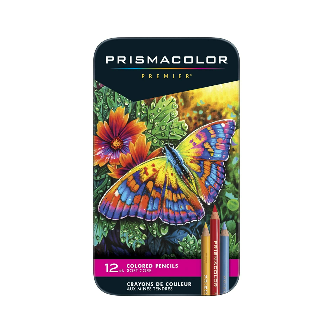 Prisma Color Premier Colored Pencils, Soft Core, 12