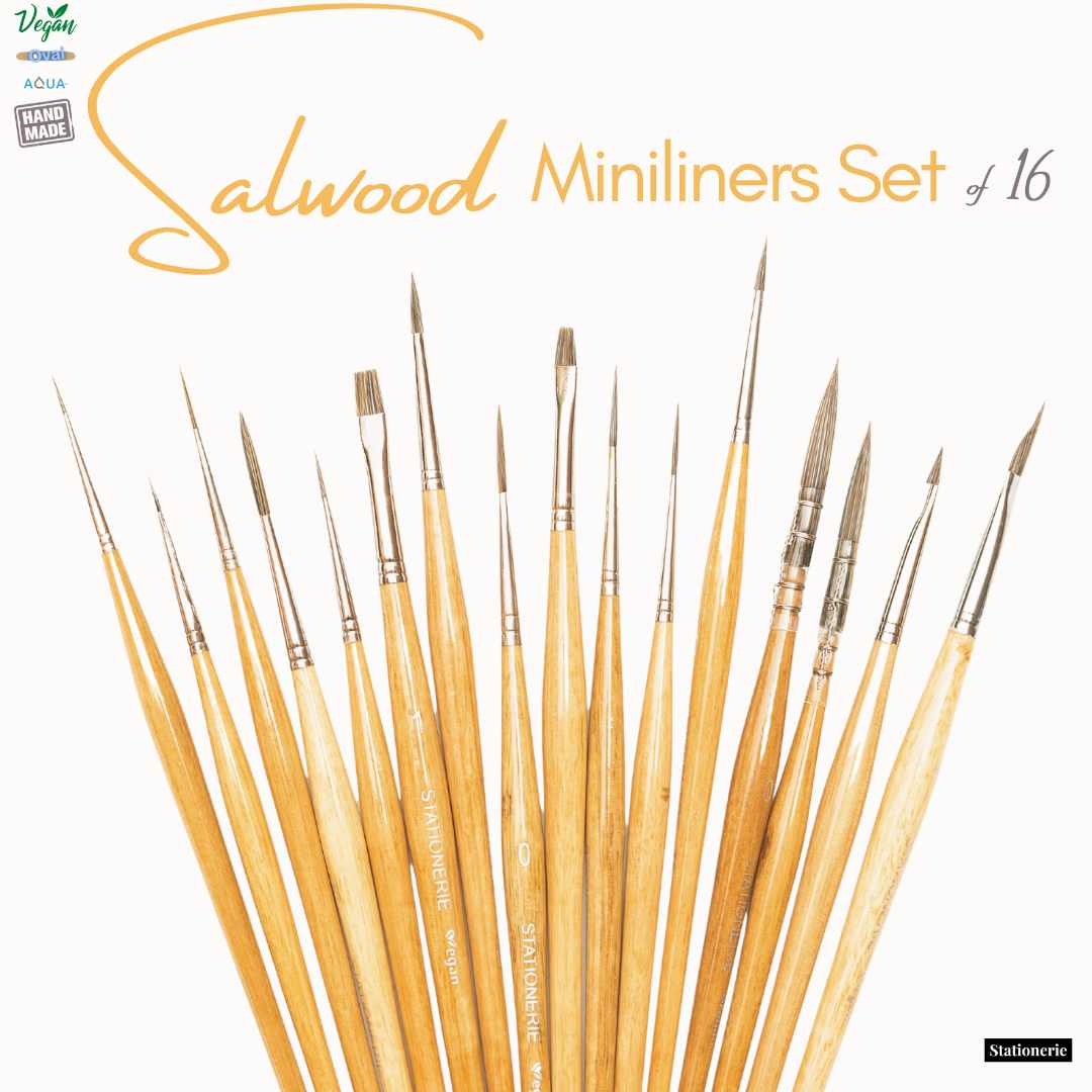 Stationerie Miniliners Set Of 16 Salwood