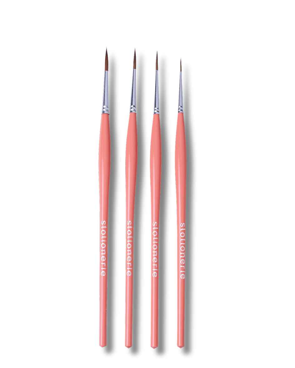 Stationerie Short Liner Of 4 Kolinsky Syn