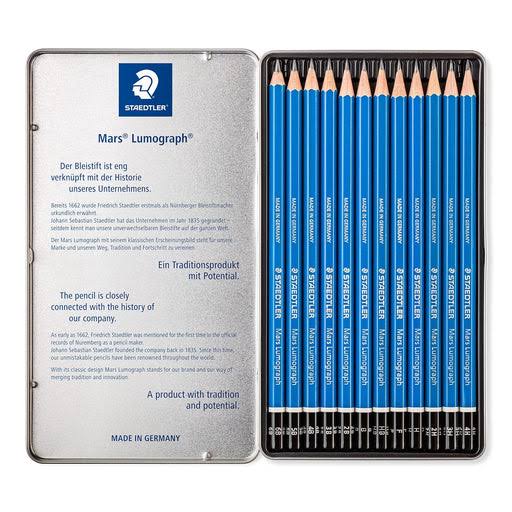 Staedtler Mars Lumograph Drawing Pencil Pack of 12