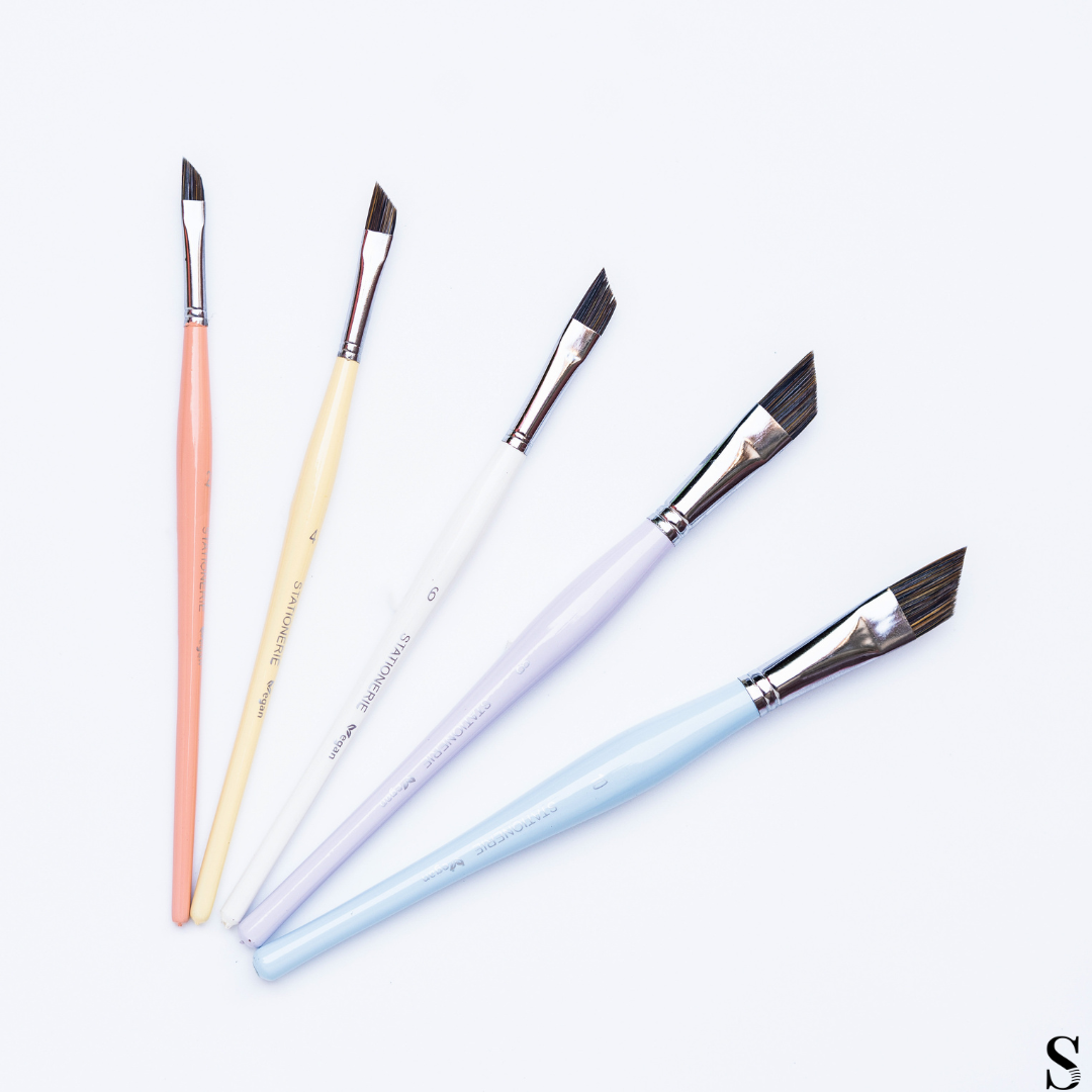 Stationerie Angular Brush Set Of 5