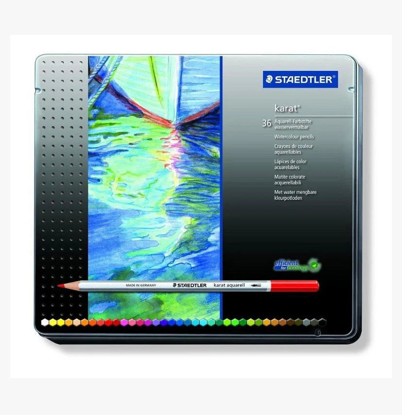 Staedtler Karat Aquarell Colour Pencils Set of 36