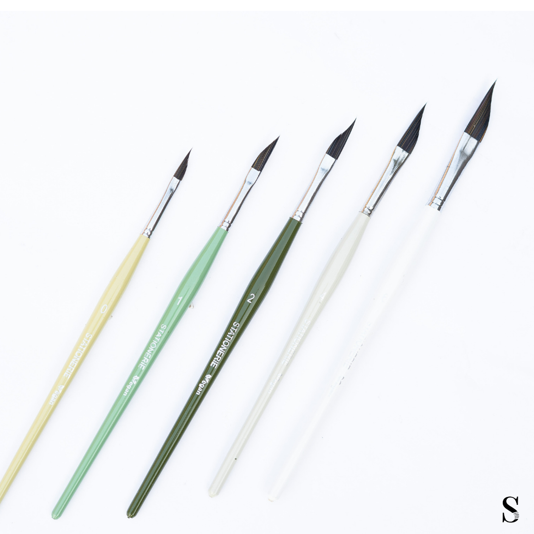 Stationerie Petal Pyramid Set Of 5 Forest Patel Edition