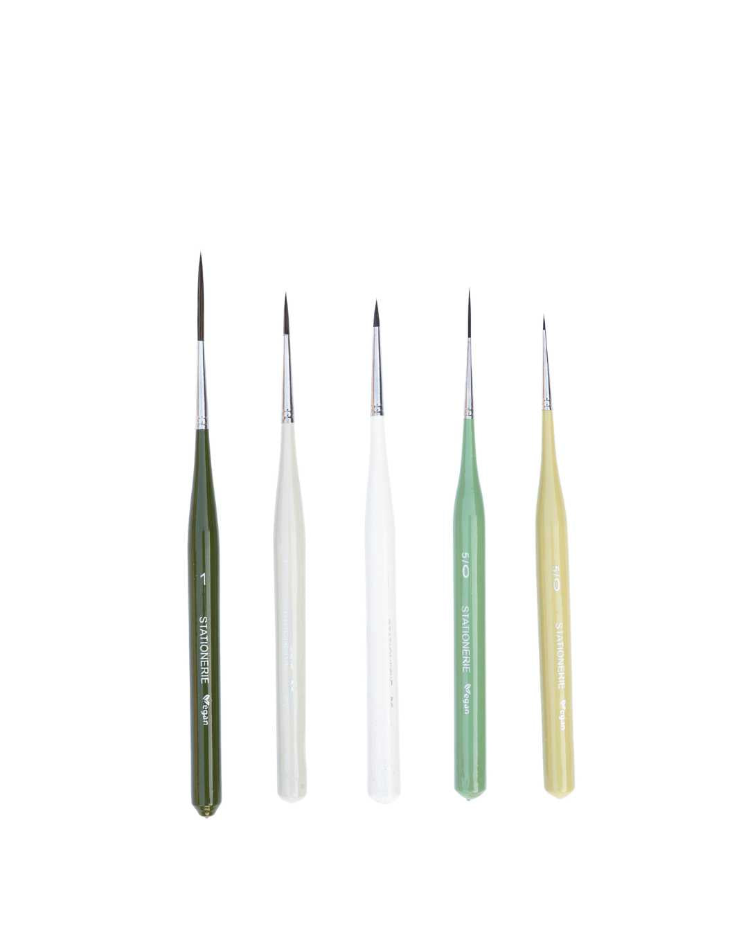 Stationerie Ultra Liner brush set, handmade in Kolkata