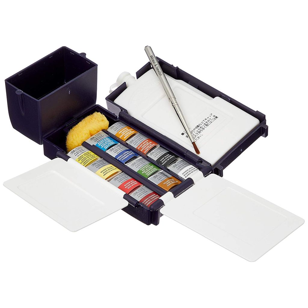 Winsor & Newton Professional Water Colour Field Box   12 Half Pan