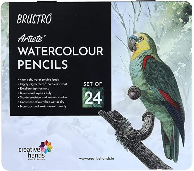 Brustro Artists' Watercolour Pencil Set of 24