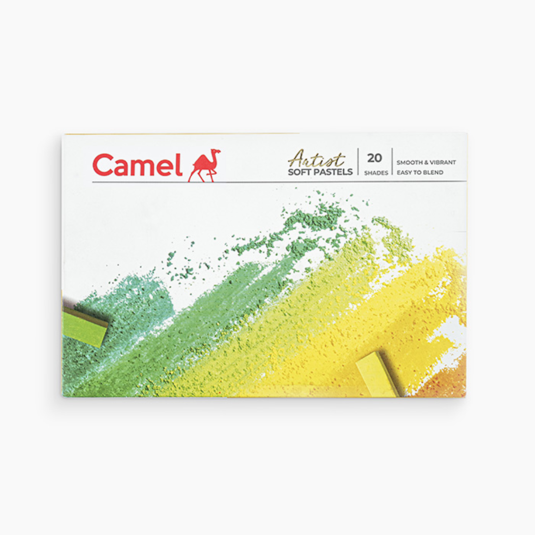 Camel  Artist  Soft  Pastels  Assorted  pack  of  20  shades