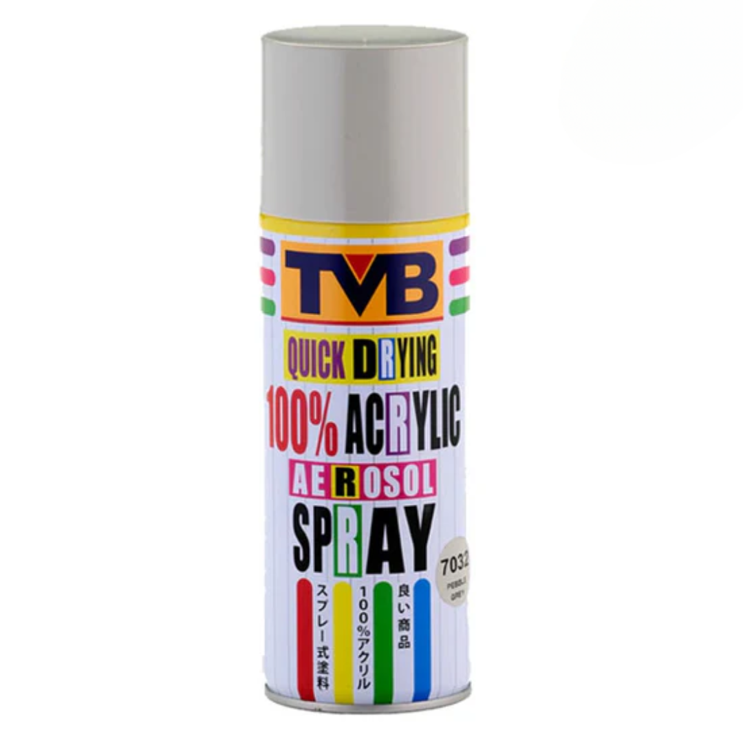 TVB Acrylic Aerosol Spray 400 ml - Grey