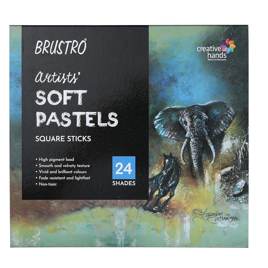 Brustro Artists Soft Pastels Set of 24