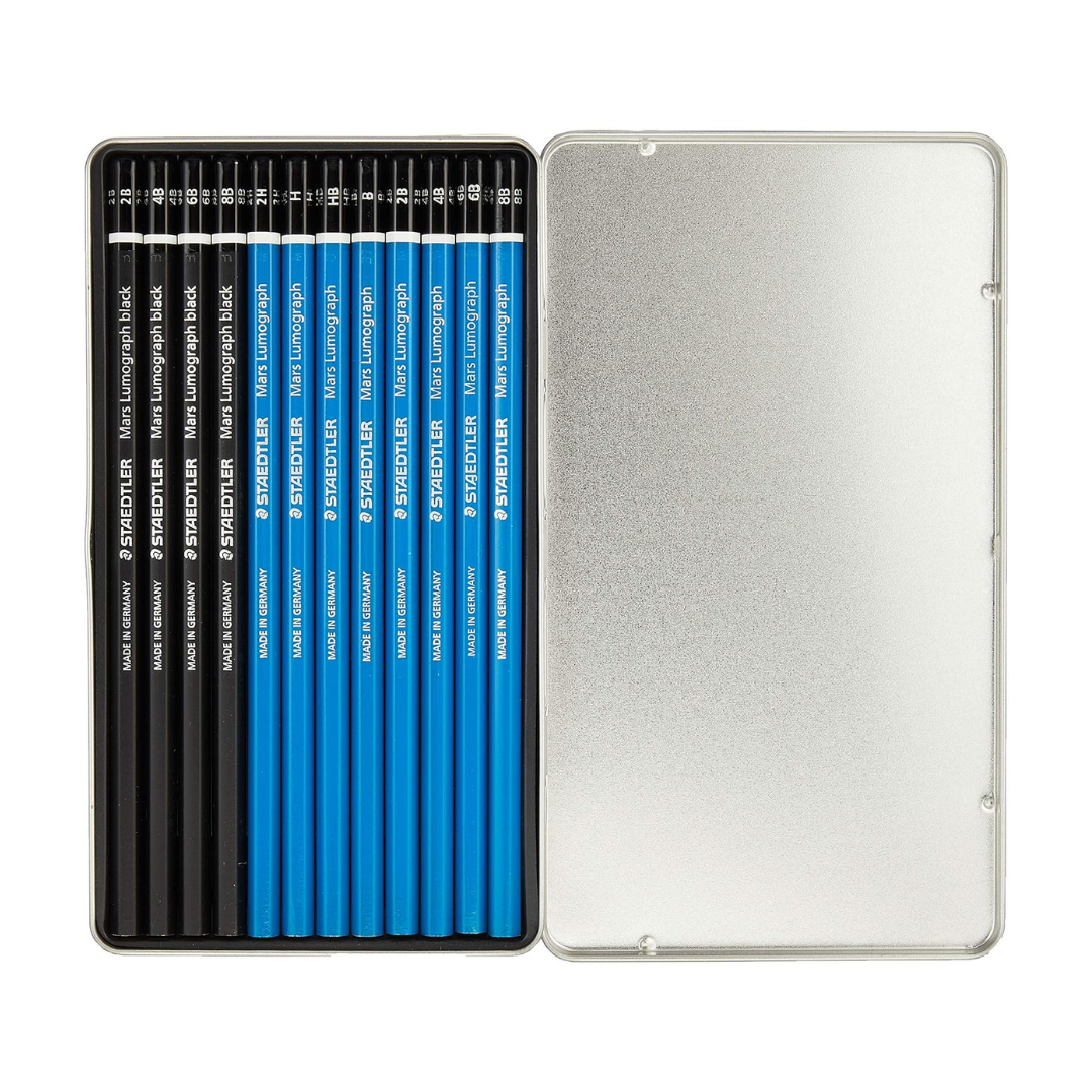 Staedtler Mars Lumograph Drawing Pencil Pack of 12