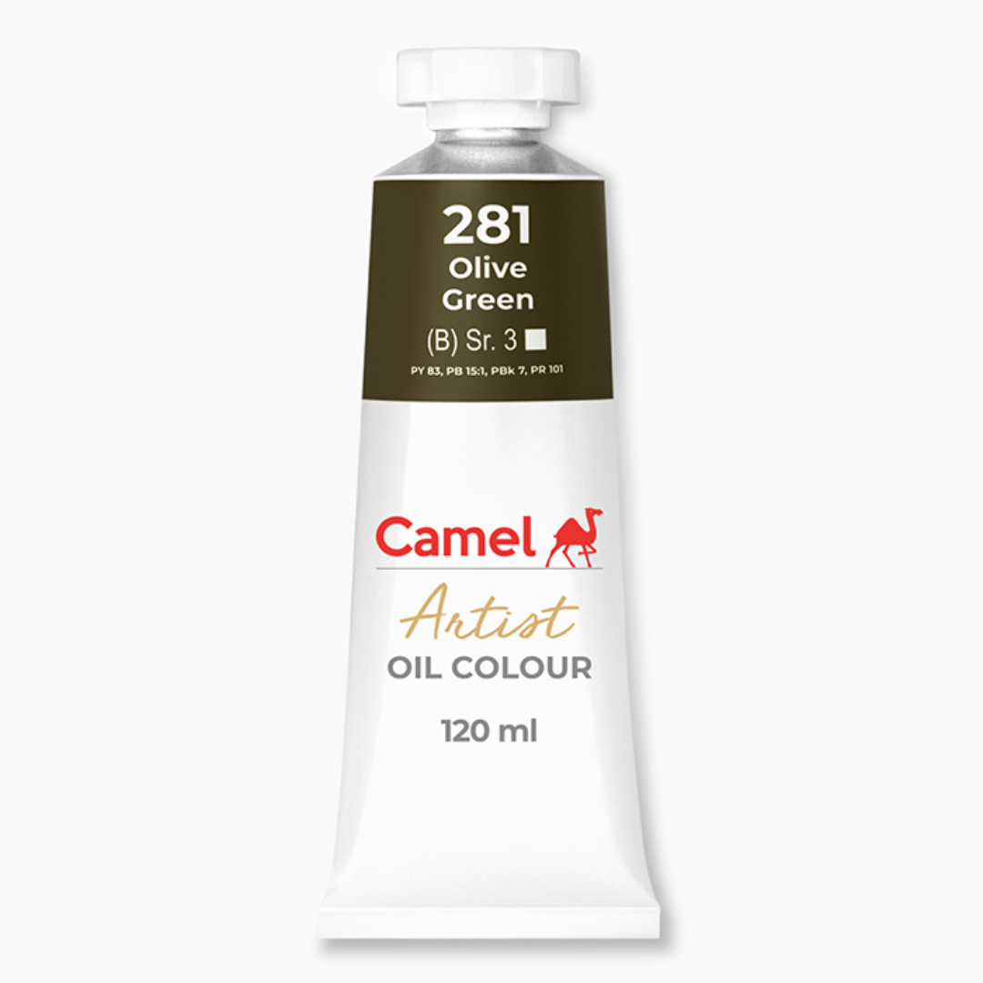 Camel Artist Oil Colours (individual tube of 120ml)