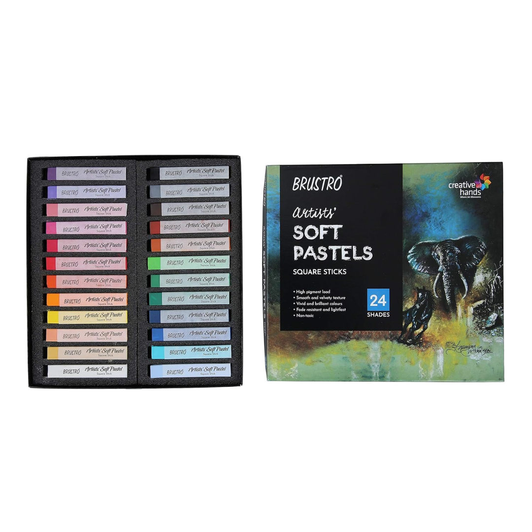 Brustro Artists Soft Pastels Set of 24