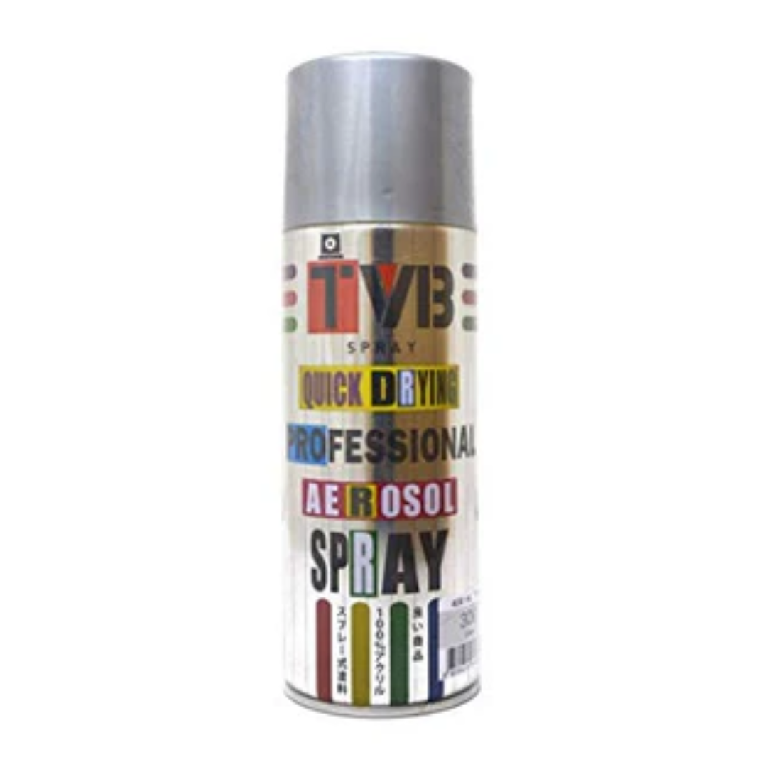 TVB Acrylic Aerosol Spray 400 ml - Silver
