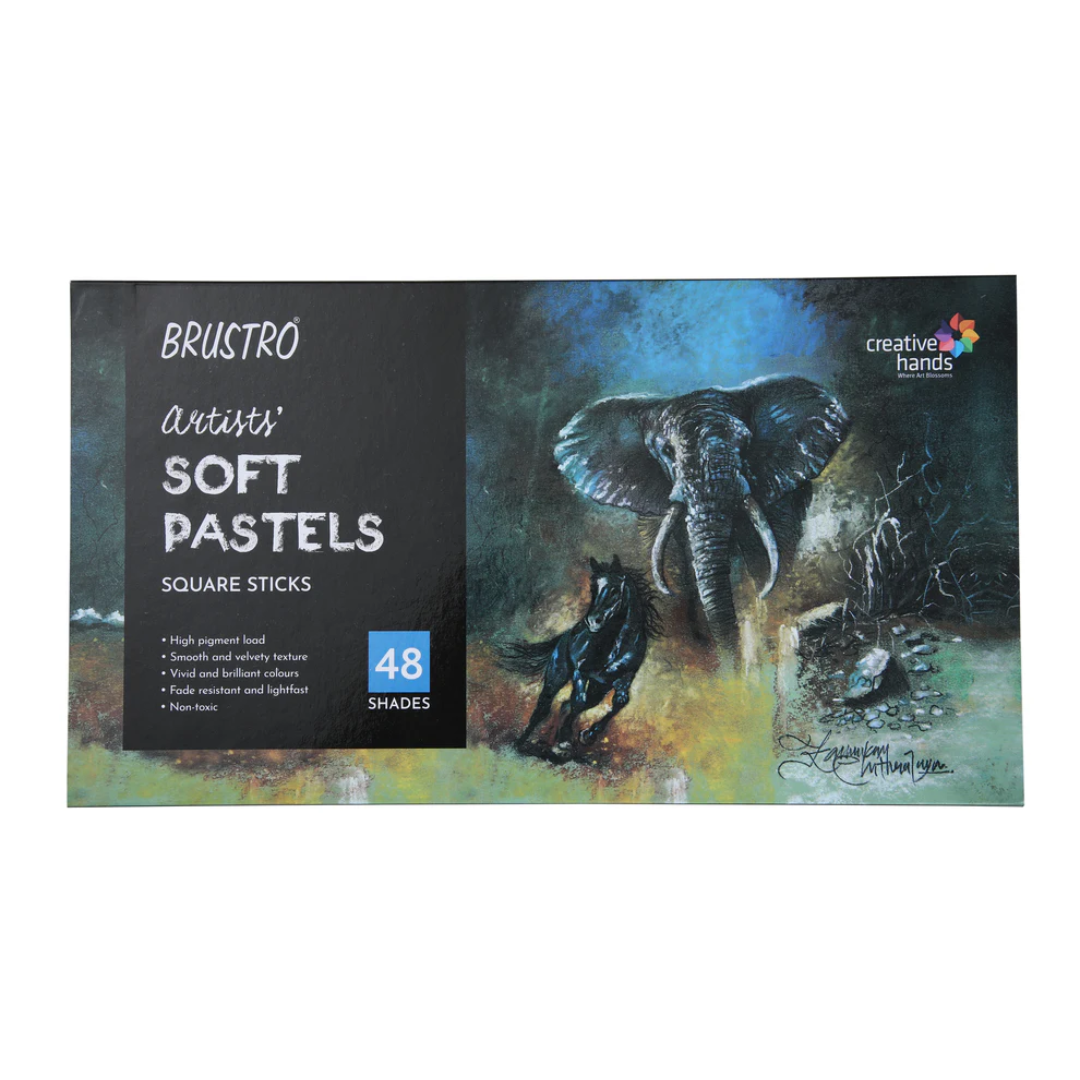 Brustro Artists' Soft Pastels 48