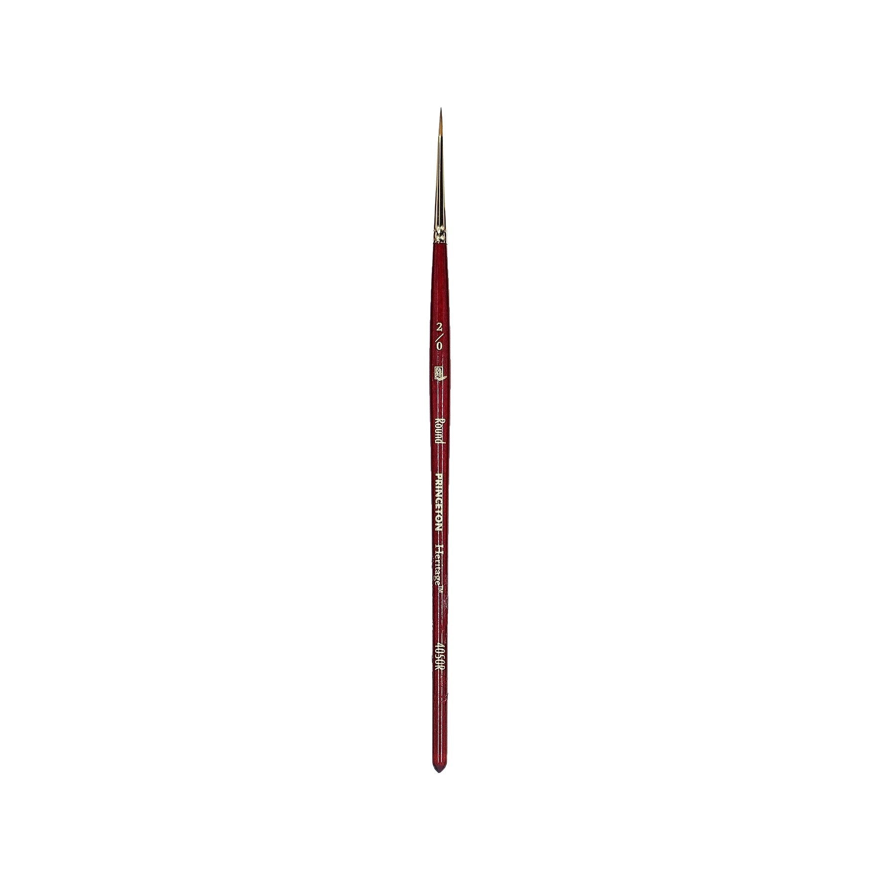 princeton heritage round brush size 2/0