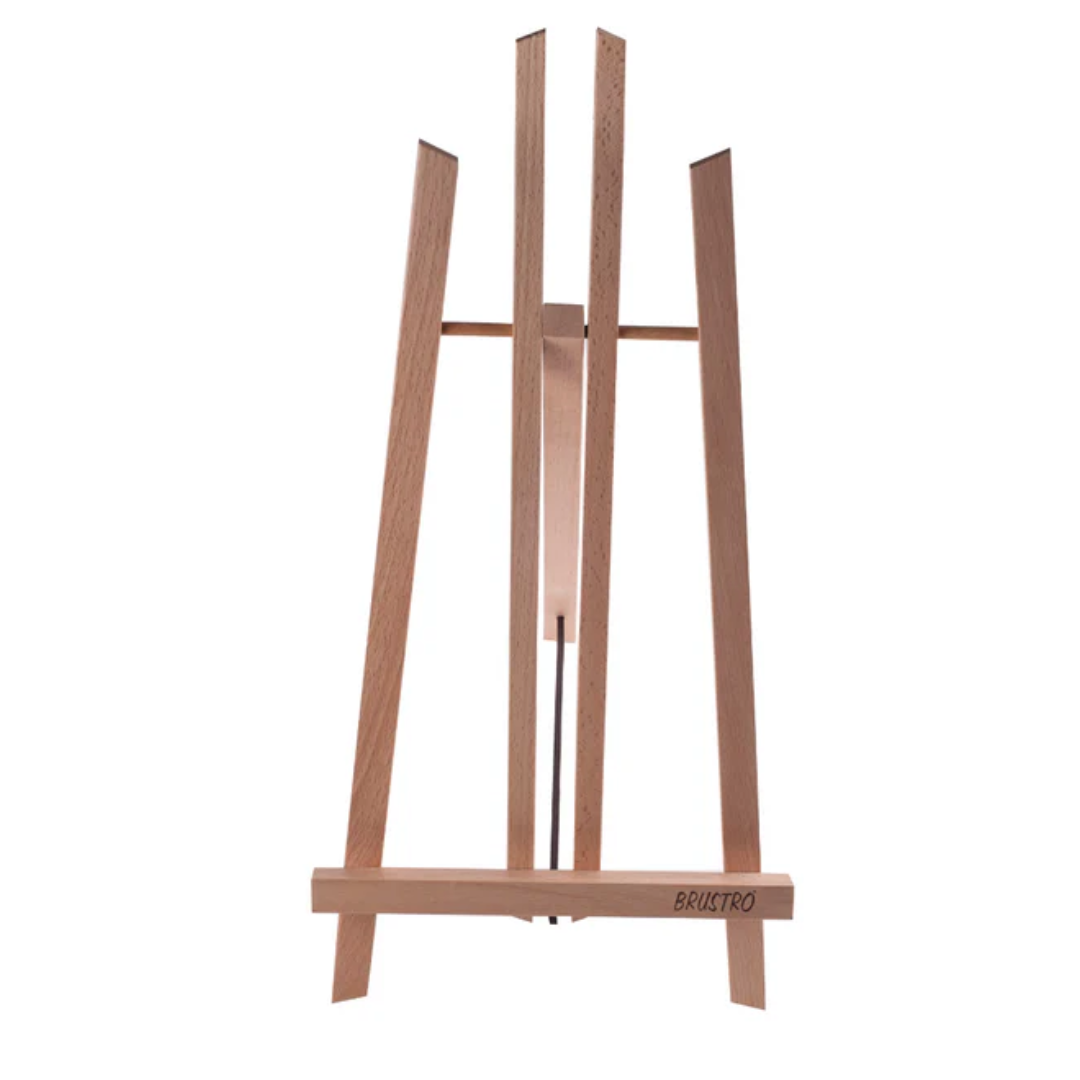 Brustro Artists' Tabletop A-Frame Wooden Easel 17