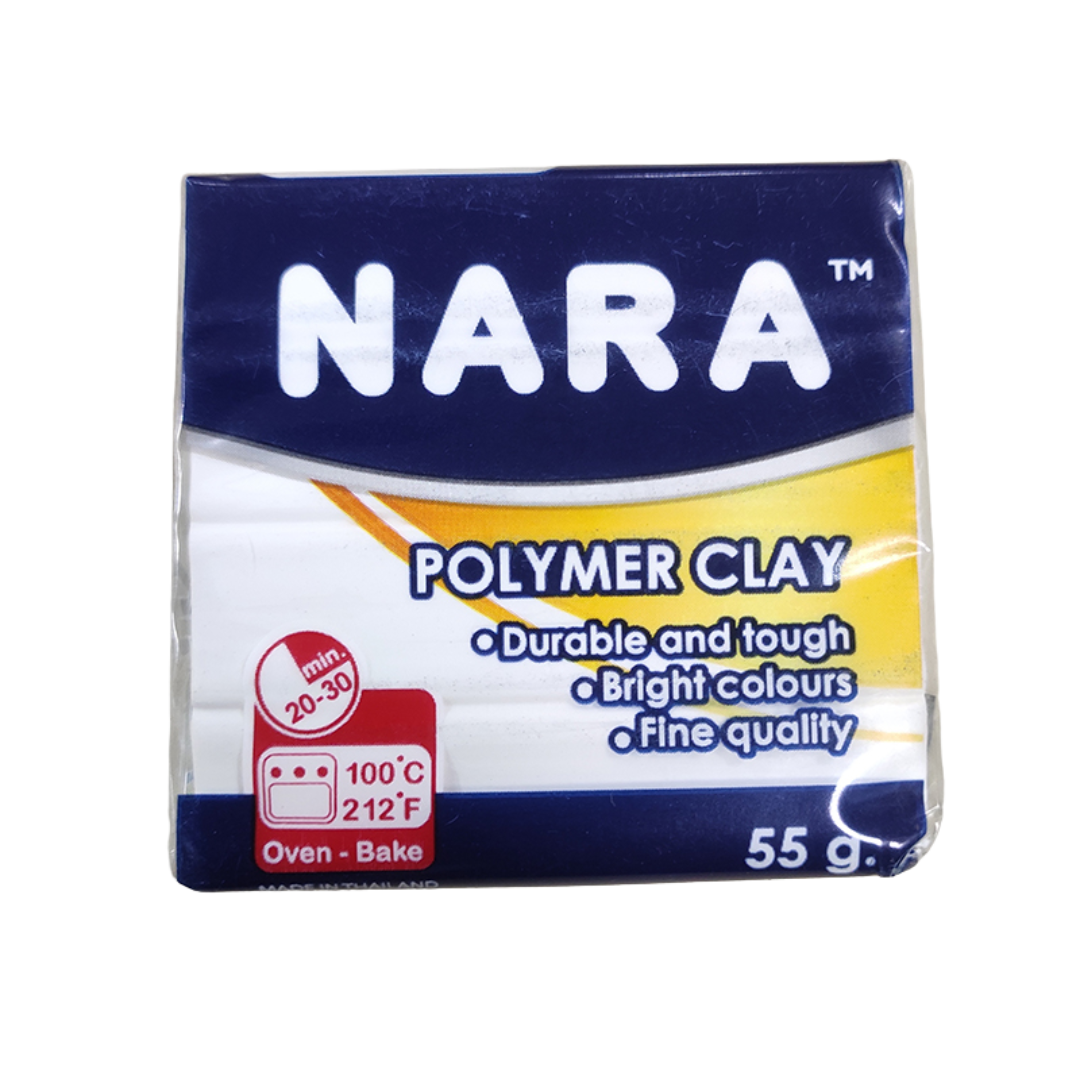 NARA Polymer Clay 55GMS (White)