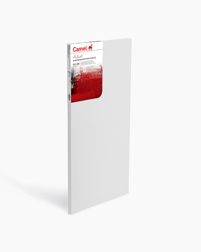 Camel stretched canvas 15" x 30" (38 x 75 cm), pack of 2